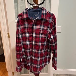 IZOD Button down Flannel shirt